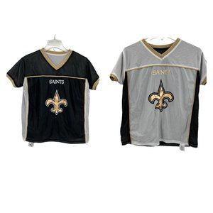NFL Saints Reversible Flag Football Jersey Size Youth XL
